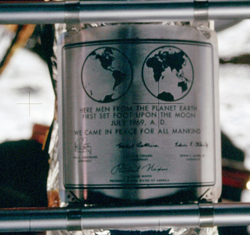 Apollo 11 Lunar plaque