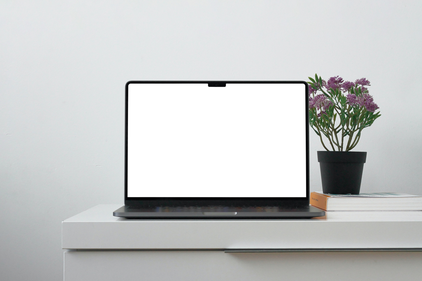 Free MacBook Pro Over Table PSD Mockup - A Type of Amigo