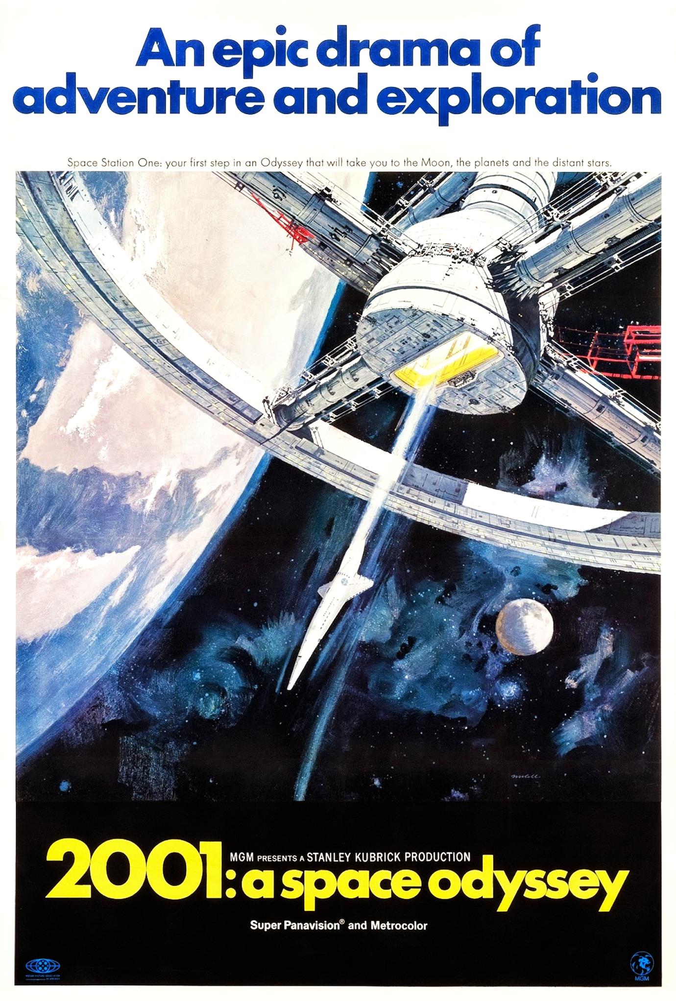 Stanley Kubrick, 2001: A Space Odyssey Poster