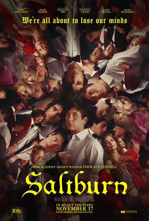 Movie poster for Saltburn