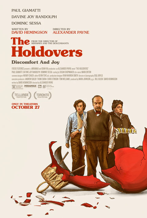 Movie poster for The Holdovers