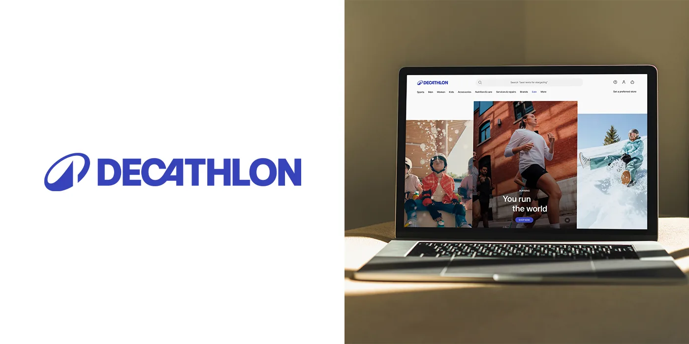 Decathlon, retail sports brand rebranding