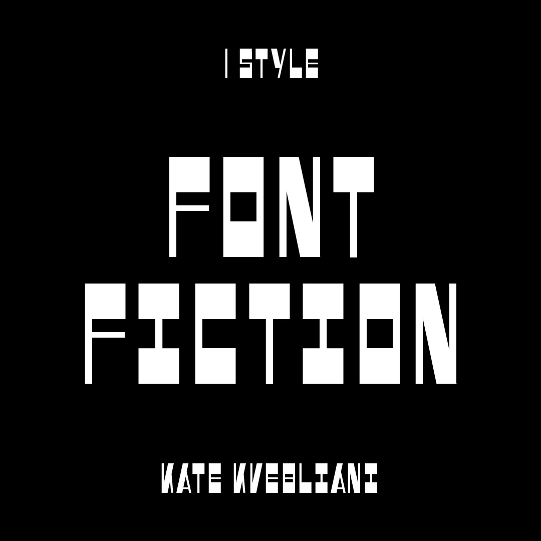 Font Fiction, Free Font Download