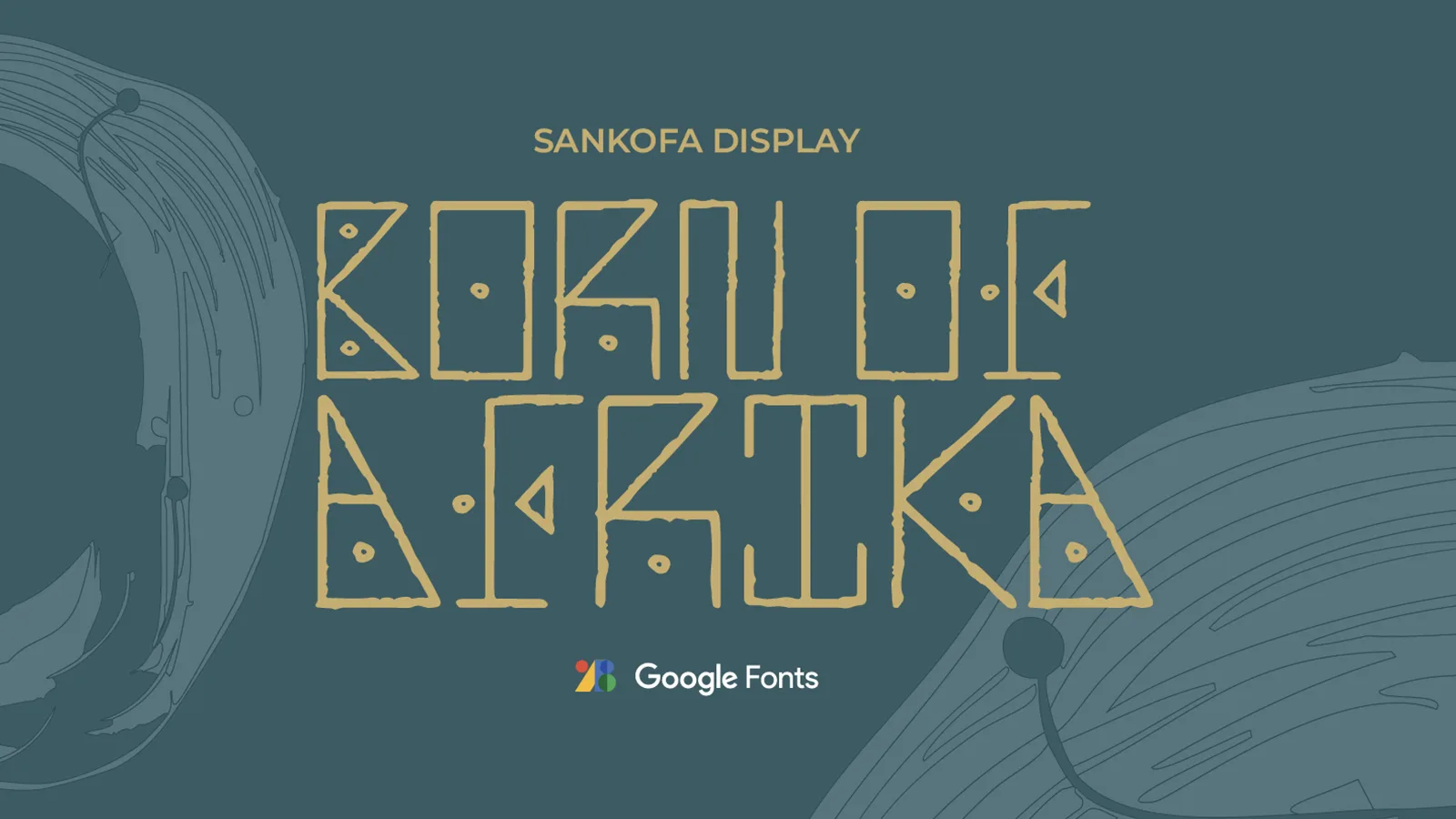 Sankofa, an African Rooted Free Font