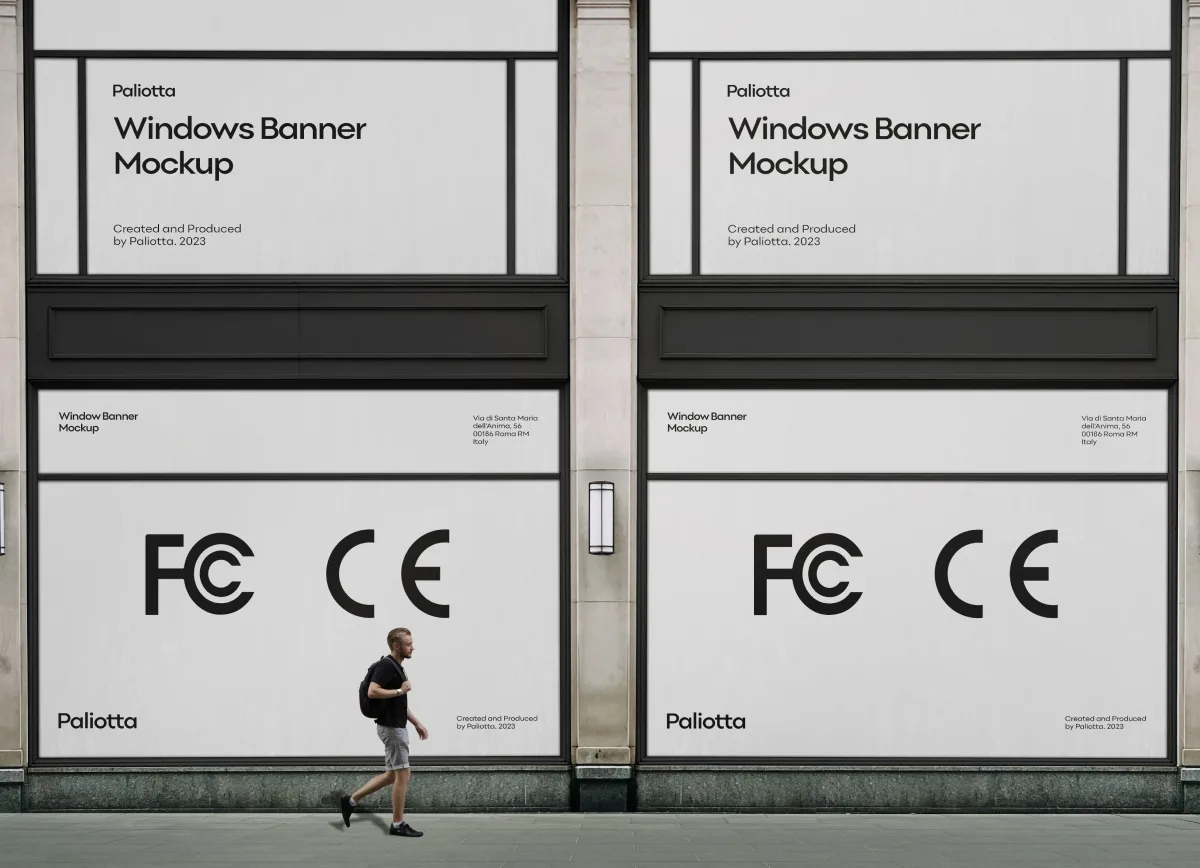 Windows Banner Mockup by Paliotta