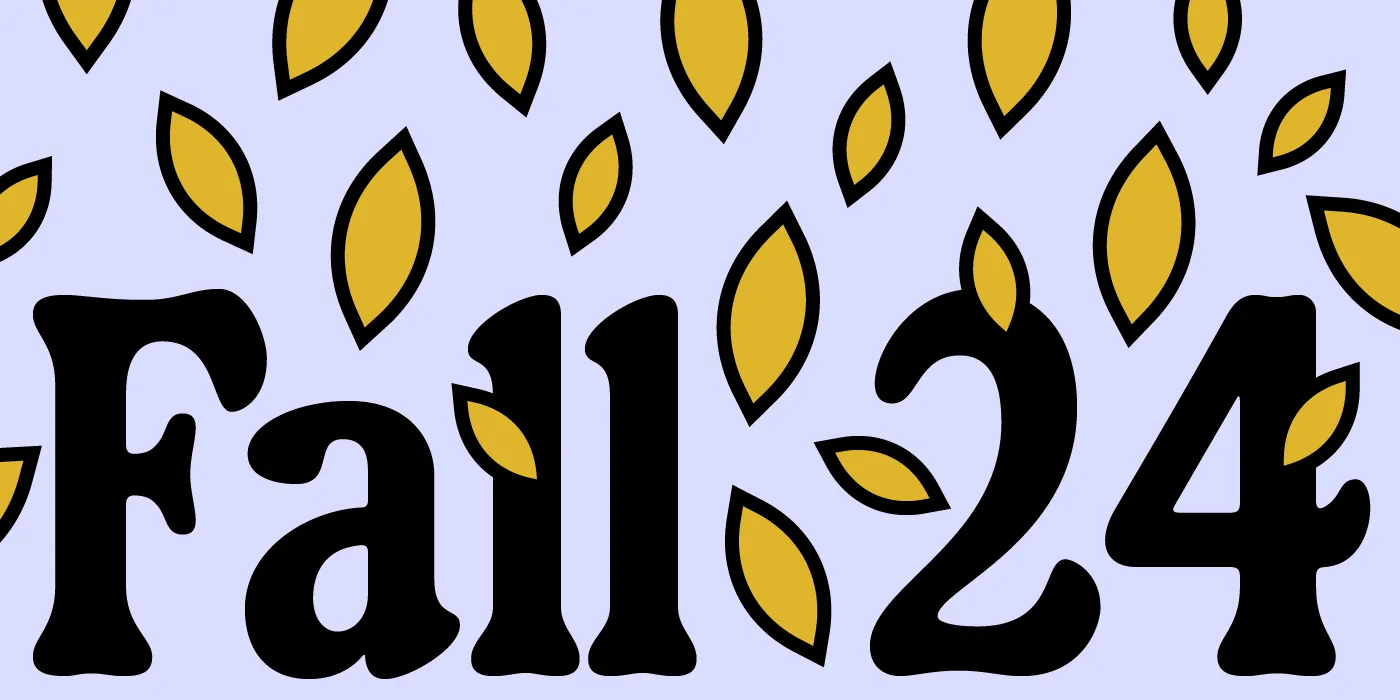 It’s Fall 2024: 7 free fonts to download this season