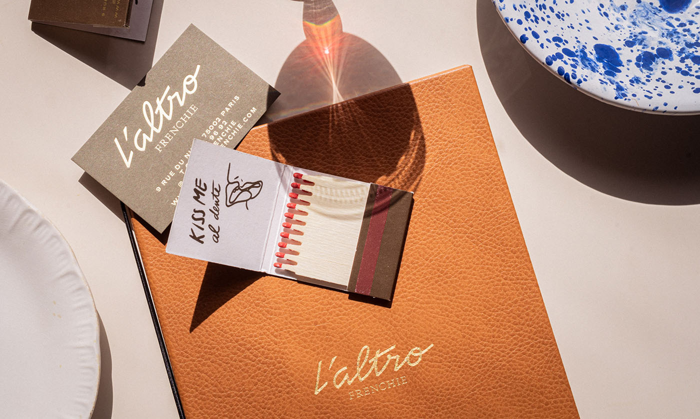Abmo, french studio presents L'altro frenchie branding. A project featured by A Type of amigo