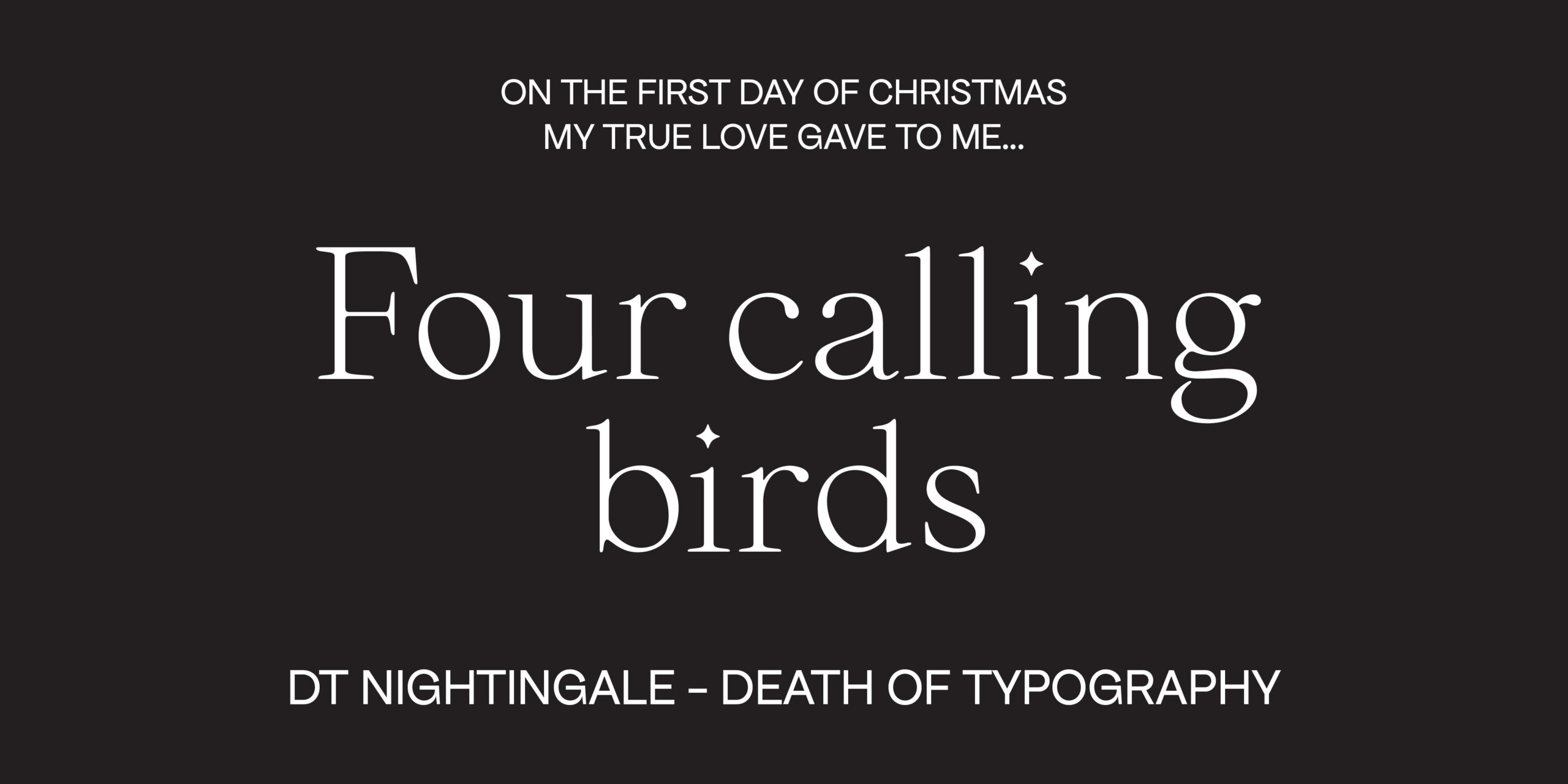Nightingale - Free Font Download