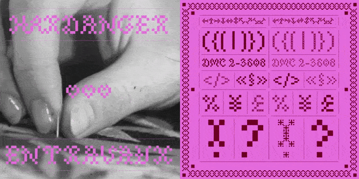 Hardenger Pixel Font Created by Agathe Millet