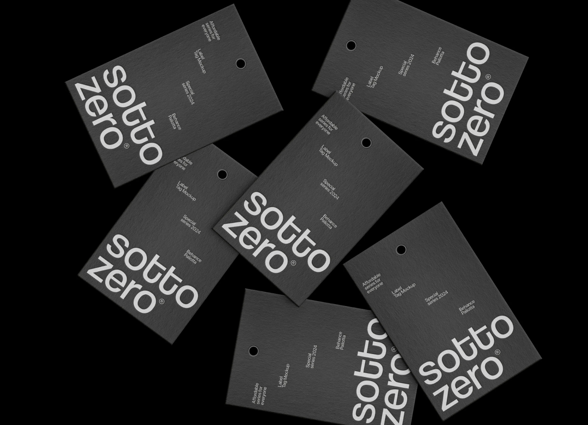 Free Label Tag Mockup by Alex Paliotta