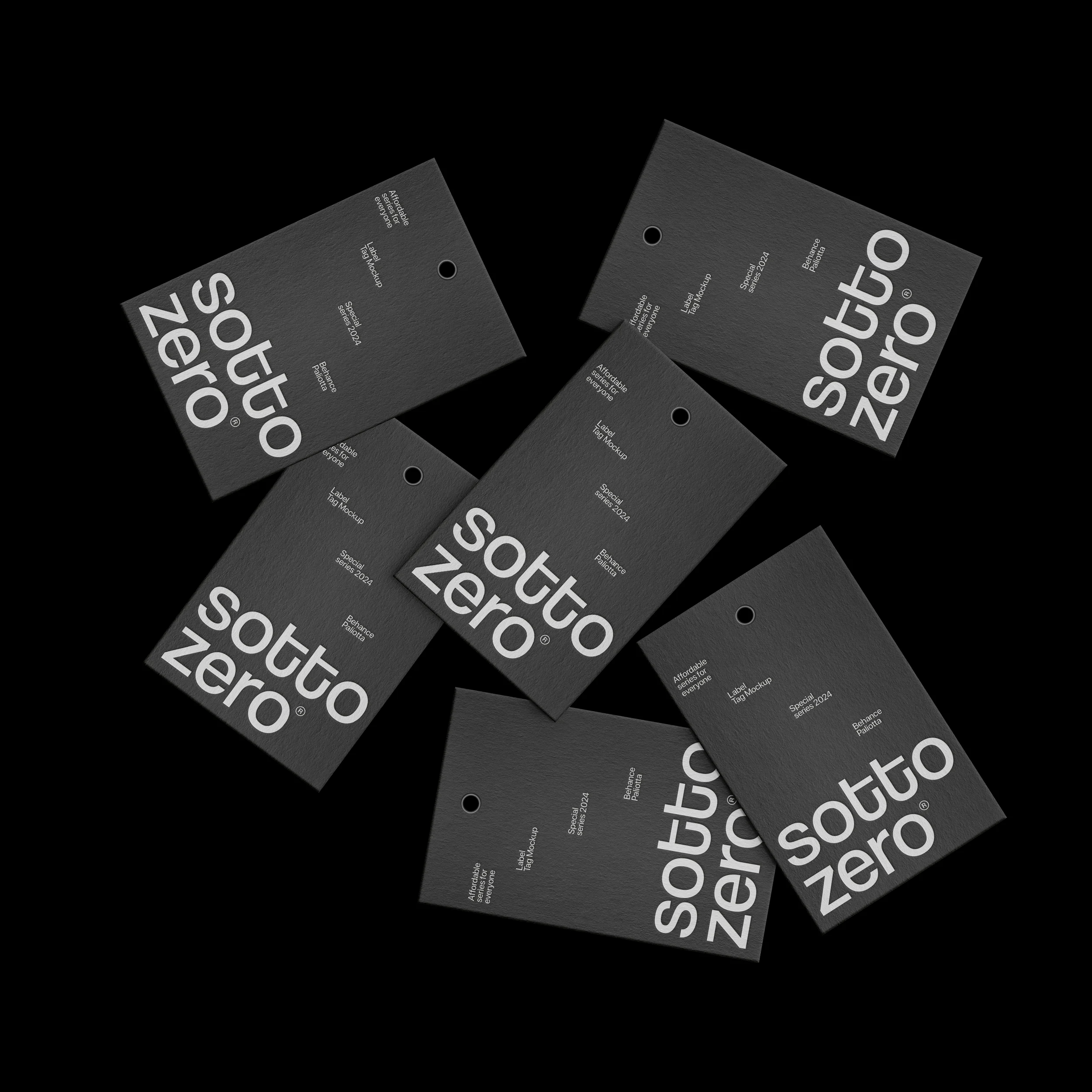 Free Label Tag Mockup by Alex Paliotta