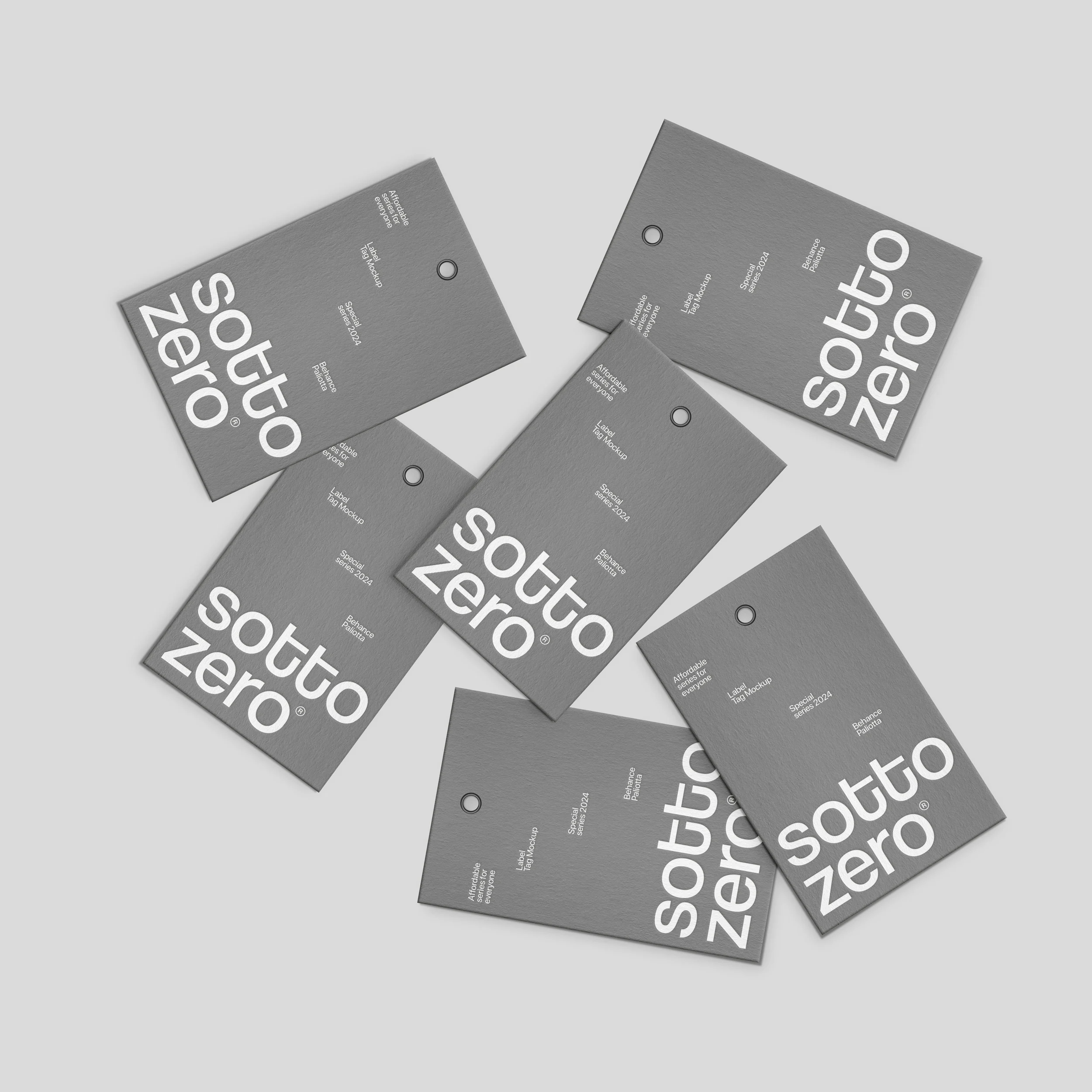 Free Label Tag Mockup by Alex Paliotta
