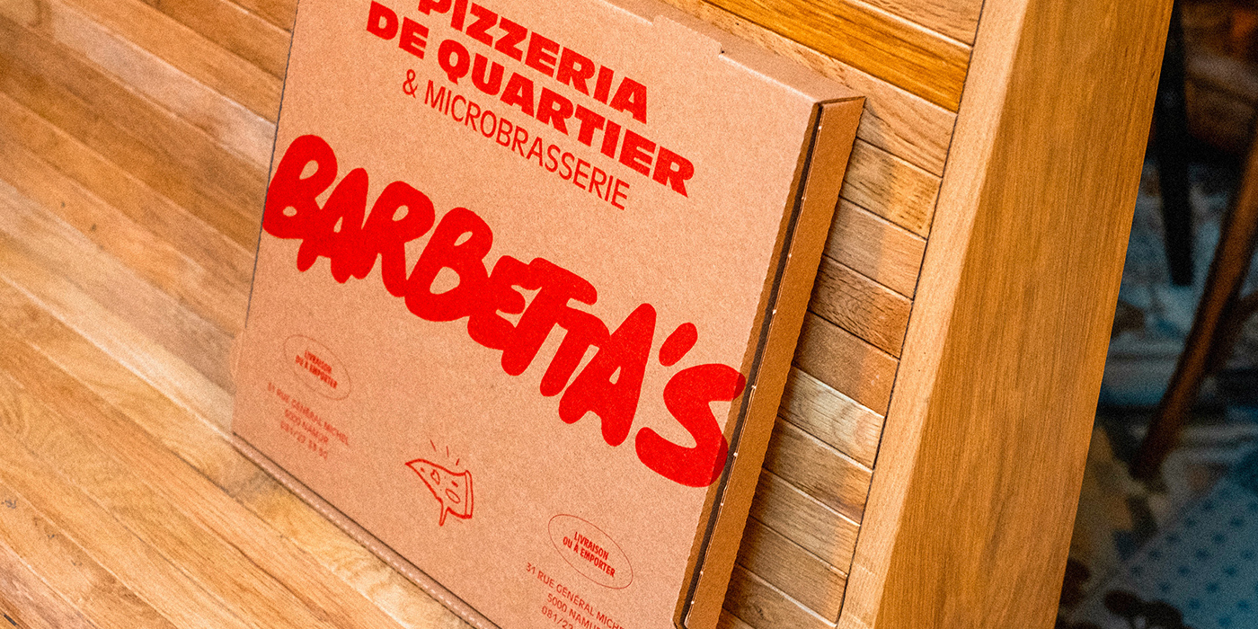 The vibrant visuals from Barbetta's unique identity