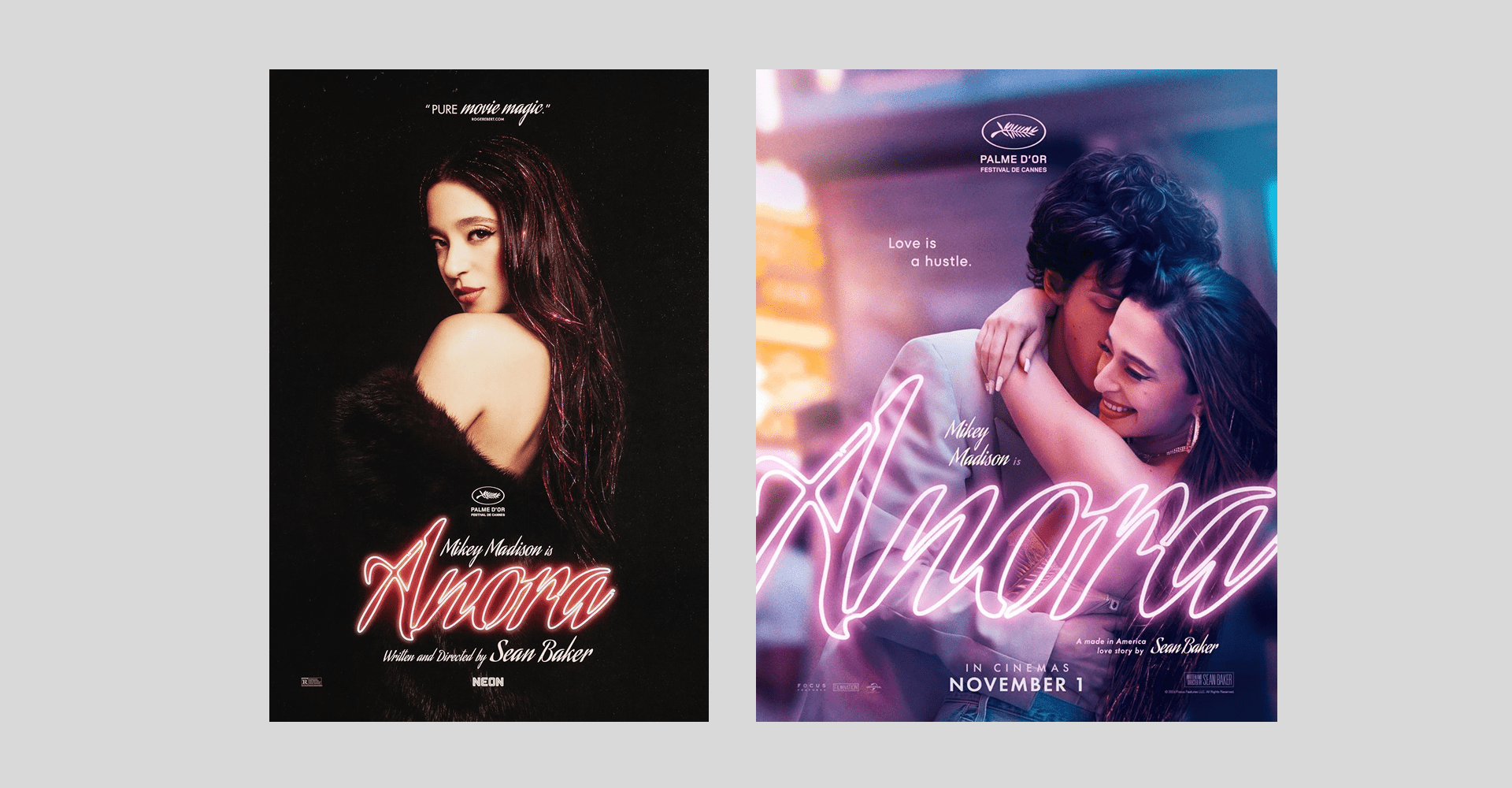Sean Baker is a one-font type of director