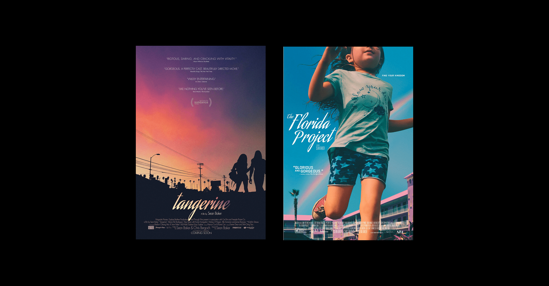 Sean Baker is a one-font type of director