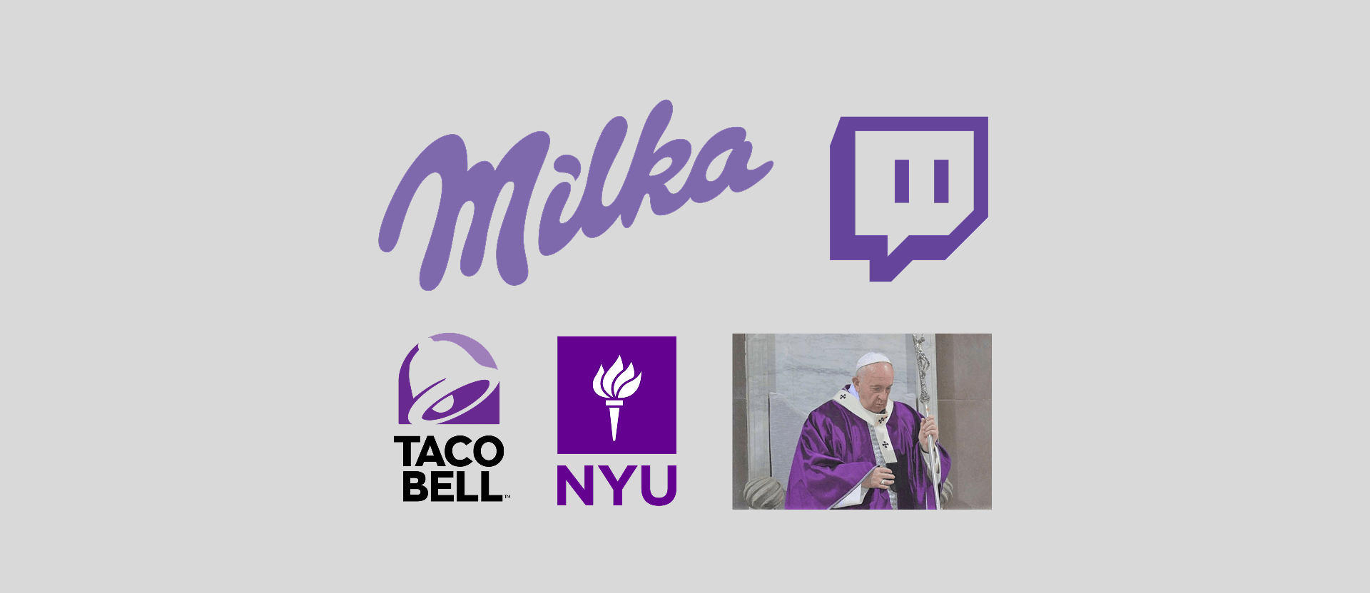 YouTube’s new hue: A Step Forward or a Step Back? A Type of amigo, your design blog. New free fonts, mockups, and design resources every week. Milka, purple logos