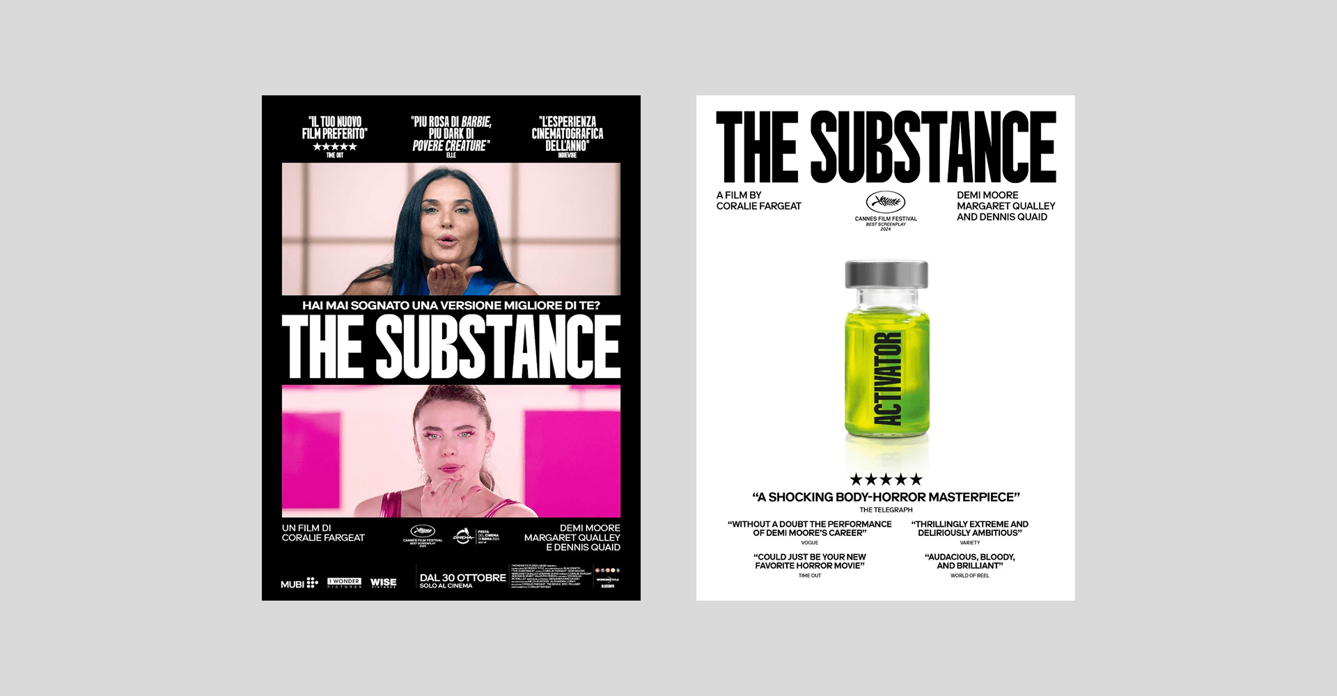The Upfront Branding from The Substance