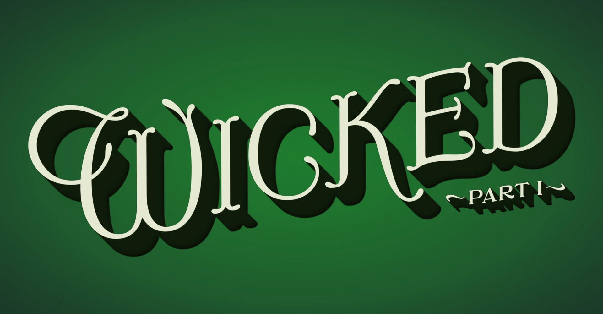 The titles for Wicked and Nosferatu created by Teddy Blanks