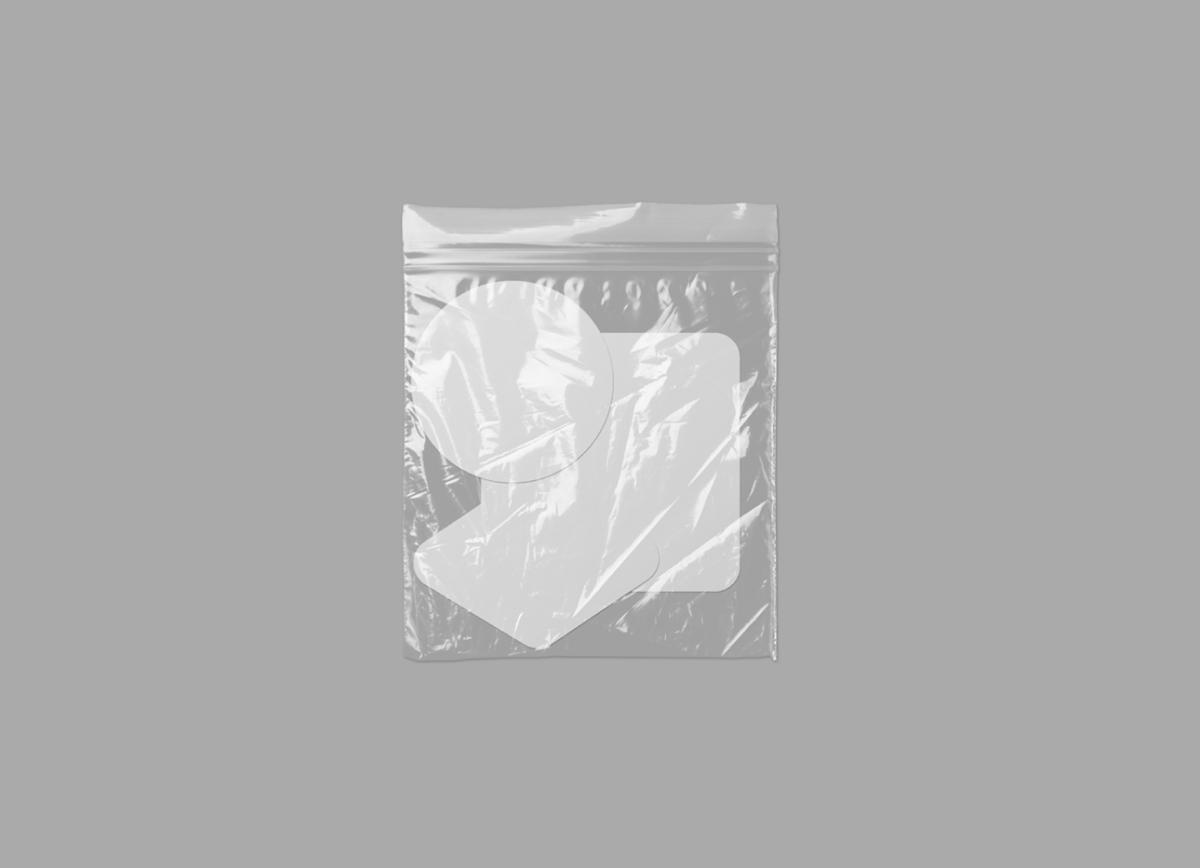 Free Foil with Three Sticker Mockup
