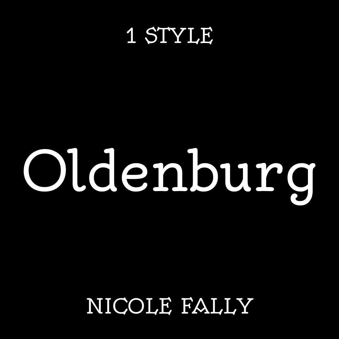 Oldenburg - Free Font Download