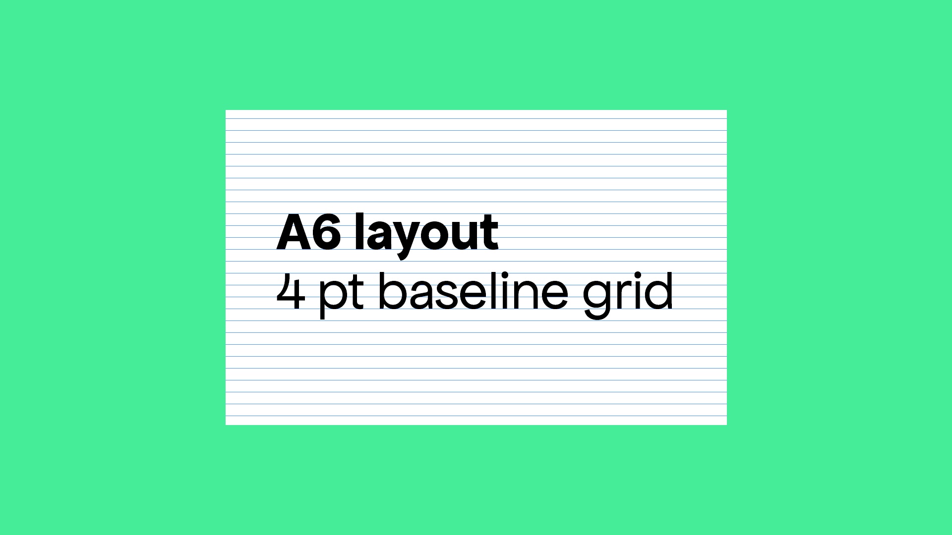 How to Calculate the Baseline Grid and Conquer Graphic Design