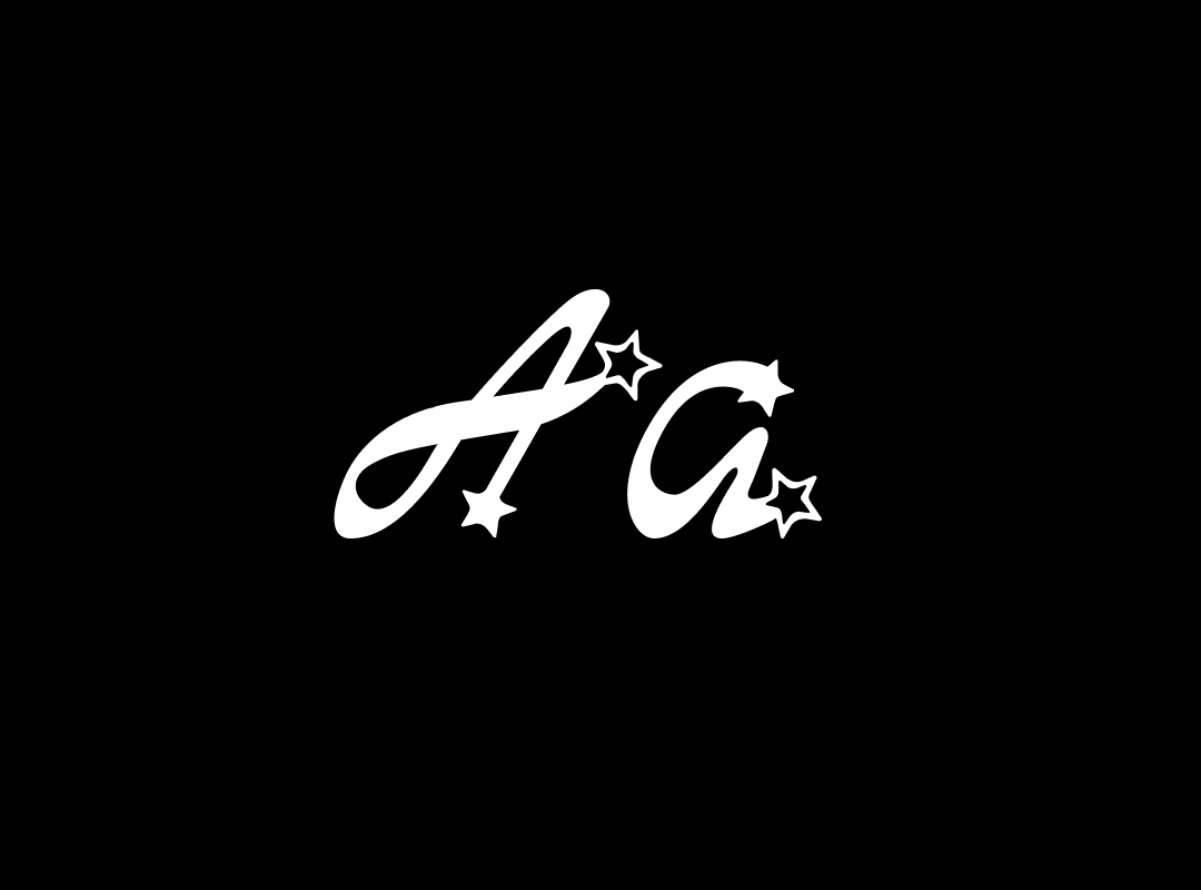 A close-up view of the letters "Aa" in the Gemini font, a display typeface blending sleek curves with sharp geometric edges.