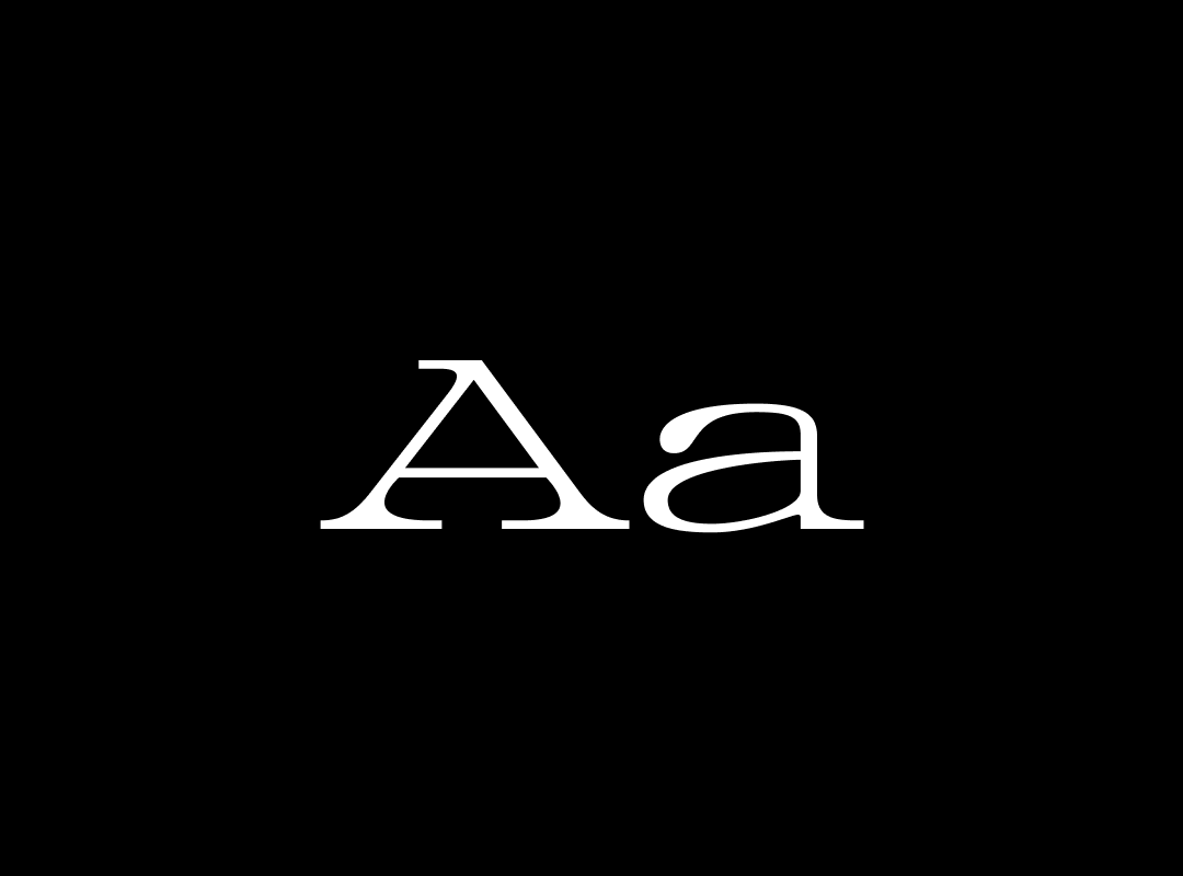Graphic showcasing the letters 'Aa' in the Destra font, reflecting its historical, early 20th-century revival style.