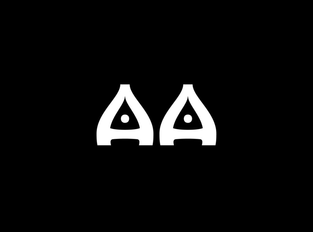 A graphic displaying the uppercase letter 'A' and the lowercase letter 'a' in the Brassia Regular typeface.