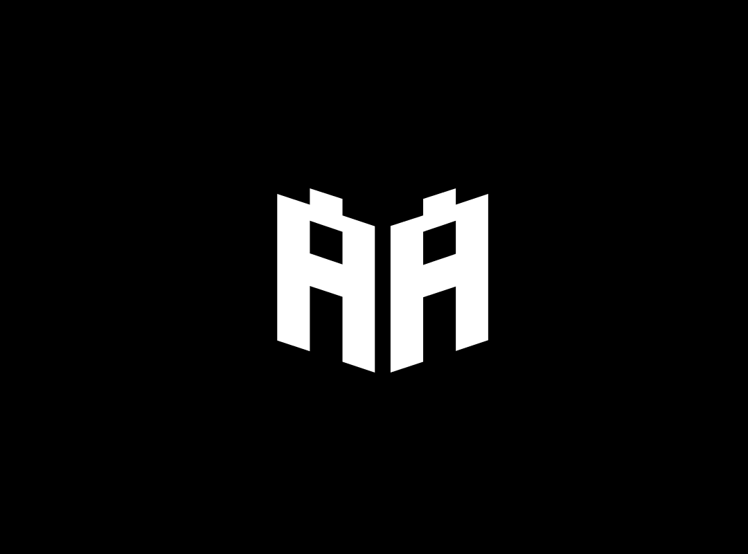 A graphic display of the letters Aa in the Rise experimental display font.