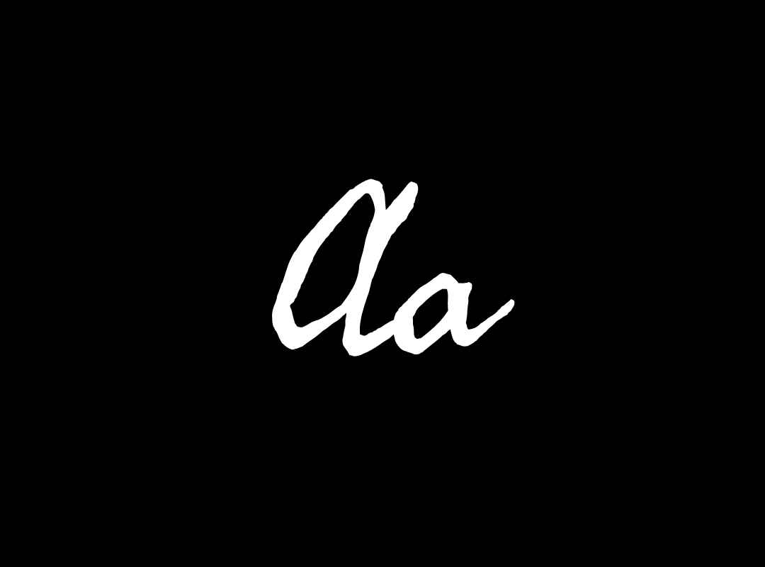 Graphic displaying the letters "Aa" in the Seaweed Script font, showing the contrast between uppercase and lowercase letters.
