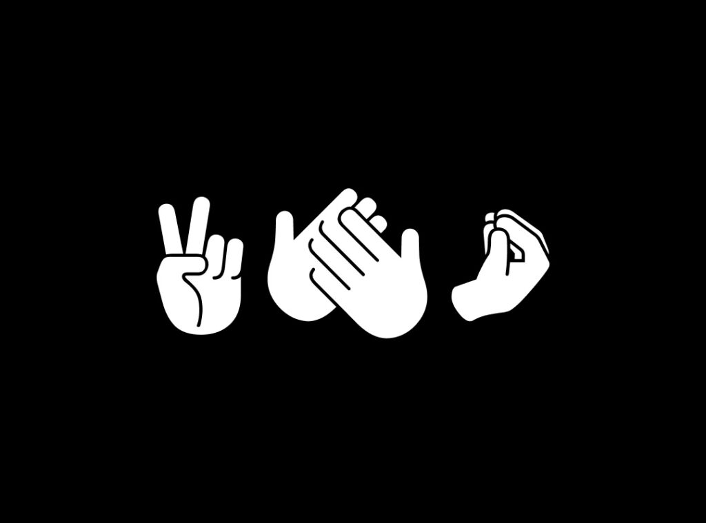 Allkin is a free, open-source hand-based symbol language featuring 195 hand gestures aligned to UN member and observer states, designed for expressive, purpose-driven communication.